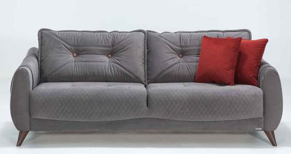 Olivya İkili Koltuk Antrasit