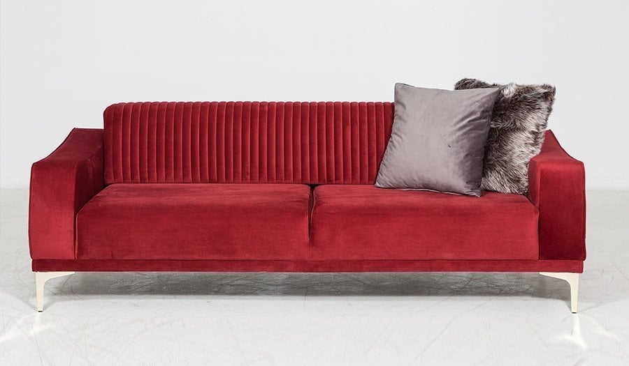 Urla İkili Koltuk Bordo