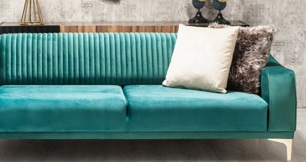 Urla İkili Koltuk Yeşil