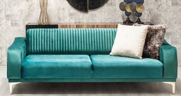 Urla İkili Koltuk Yeşil