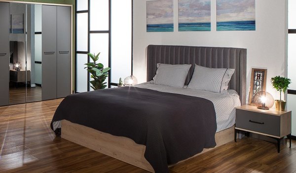 Milano Yatak Odası Takımı (Aynalı) Komodin