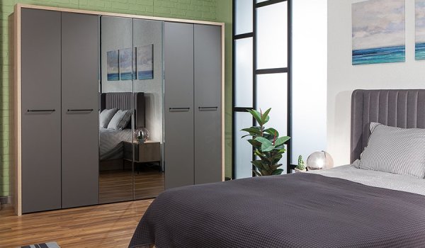 Milano Yatak Odası Takımı (Aynalı) Gardırop