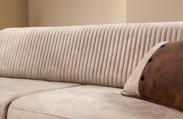 Cross İkili Kanepe Krom Ayak