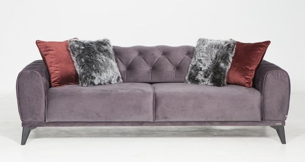 Milano Üçlü Kanepe Ekose