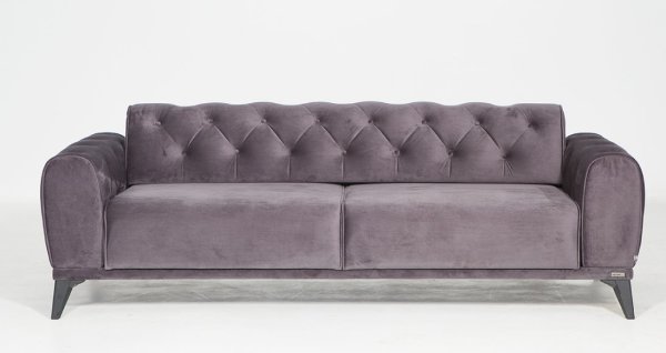 Milano Üçlü Kanepe Gri