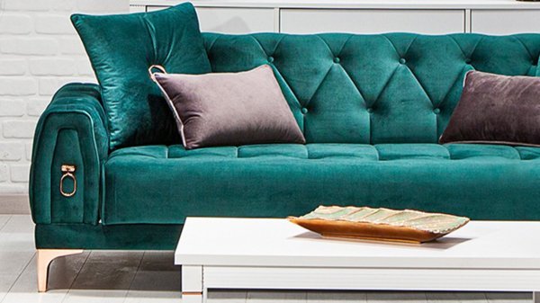 Anfora İkili Koltuk Yeşil