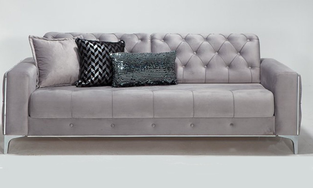 Vivaldi İkili Kanepe Gri