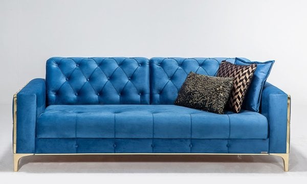 Vivaldi İkili Kanepe Mavi