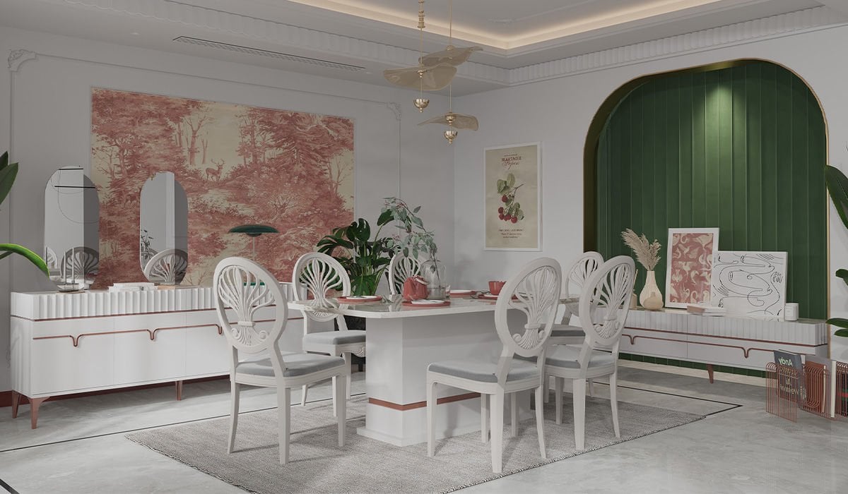 Anfora Yemek Odası Takımı
