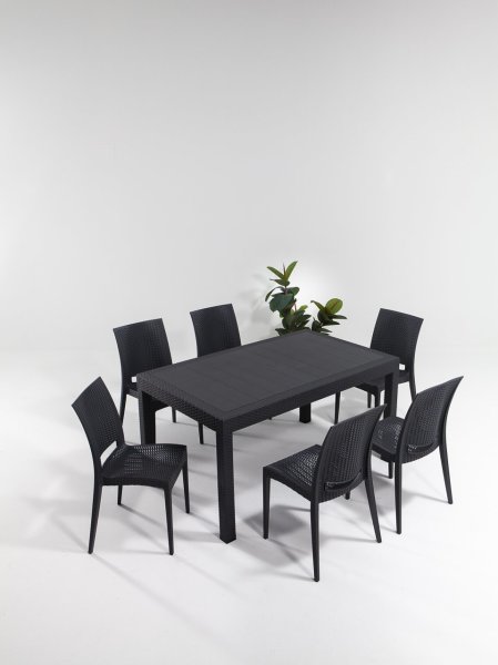 Rattan Large Masa Seti