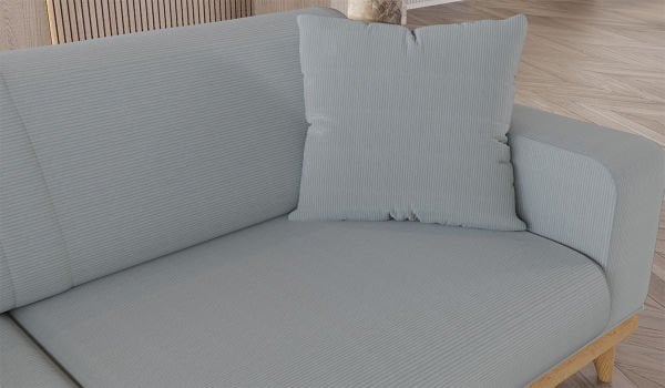 Nitra Üçlü koltuk Gri