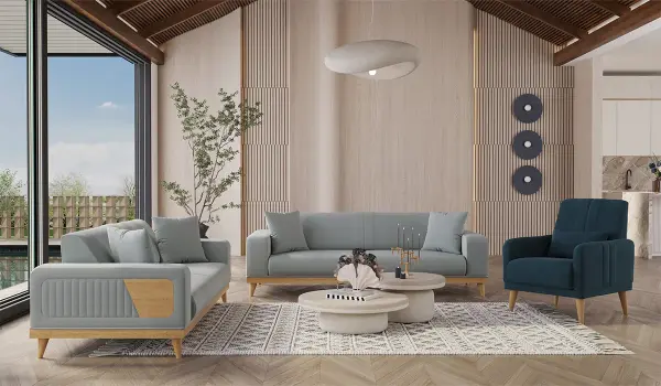 Nitra Koltuk Takımı - Gri