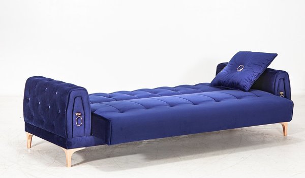 Anfora Üçlü Koltuk Lacivert