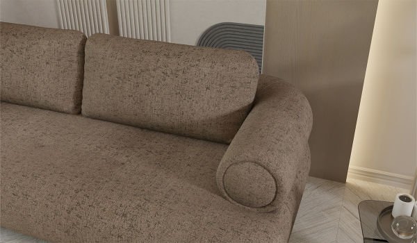 Palvin Üçlü Koltuk Sütlü Kahve