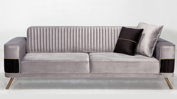 Demre Üçlü Kanepe Gri