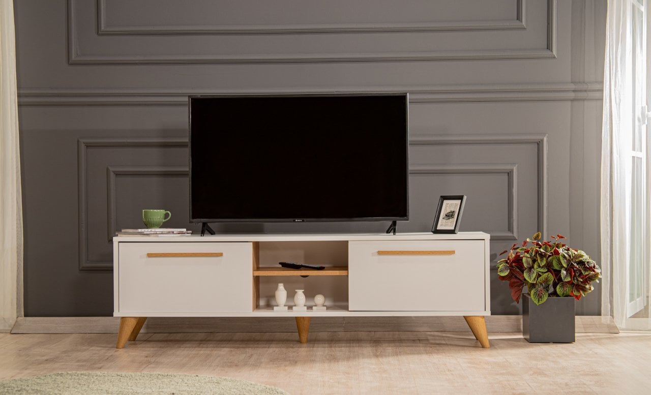 White Tv Sehpası