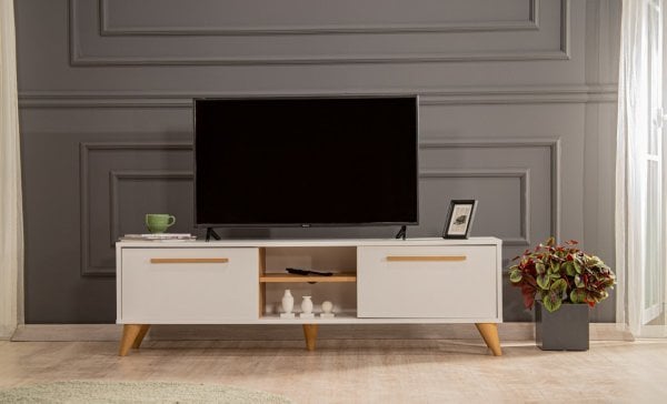 White Tv Sehpası