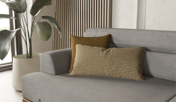 Linen Üçlü Koltuk Gri