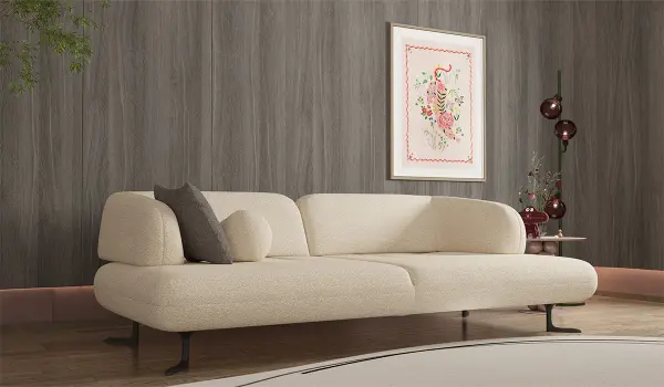Rose Koltuk Takımı Üçlü Koltuk