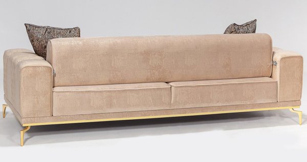 Lexus Üçlü Kanepe Krem