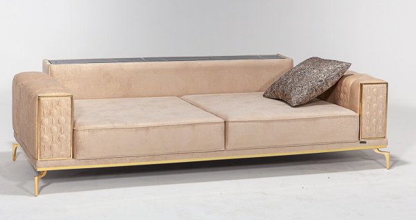 Lexus Üçlü Kanepe Krem