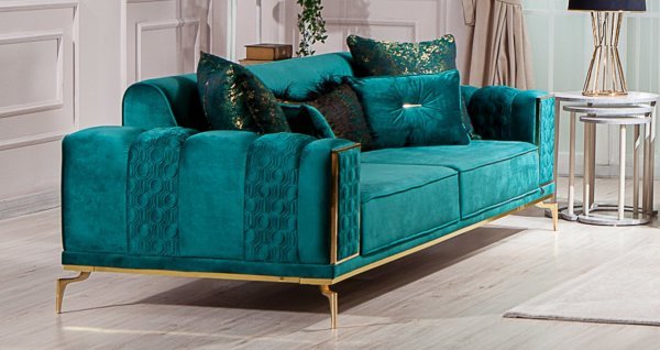 Lexus Üçlü Kanepe Yeşil