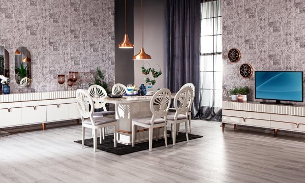 Anfora Yemek Odası Takımı Tv Sehpası