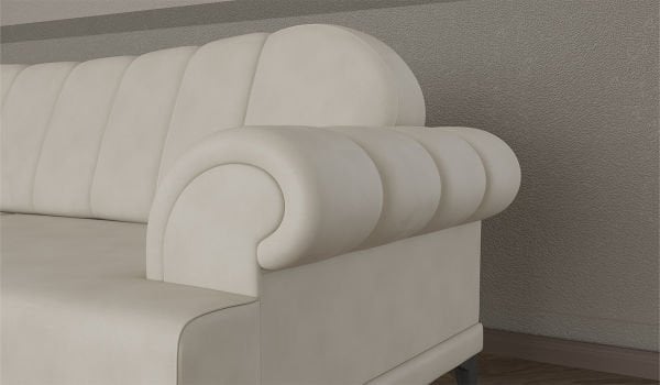 Dolce Üçlü Koltuk Krem