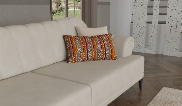 Dolce Üçlü Koltuk Krem