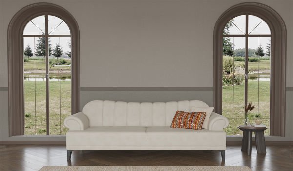 Dolce Üçlü Koltuk Krem