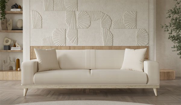 Nitra Üçlü koltuk Traverten