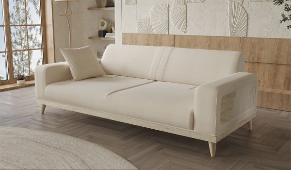 Nitra Üçlü koltuk Traverten