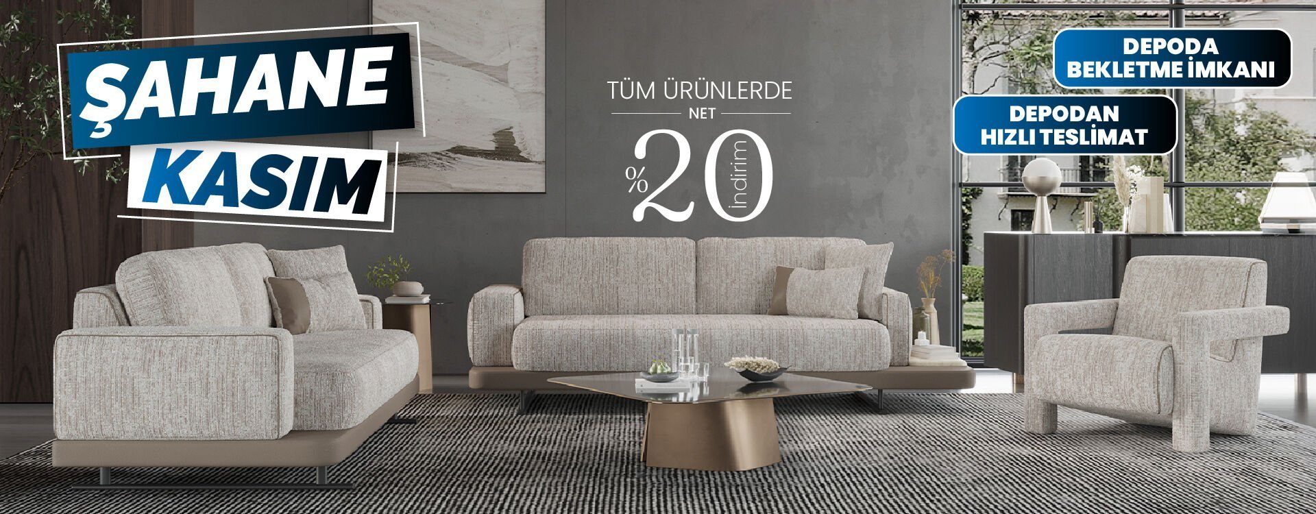 Tüm ürünlerde %20