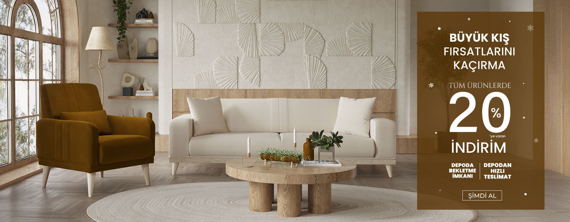 Tüm ürünlerde %20