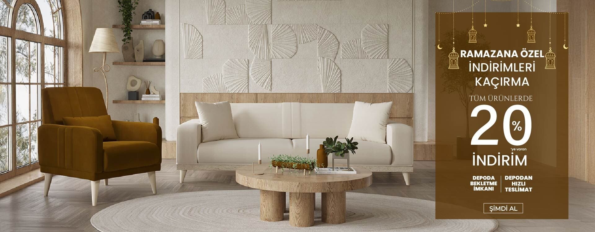 Tüm ürünlerde %20