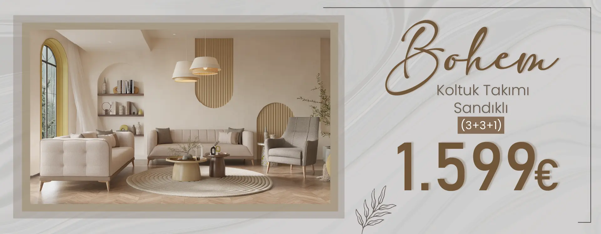 Bohem Koltuk Takımı