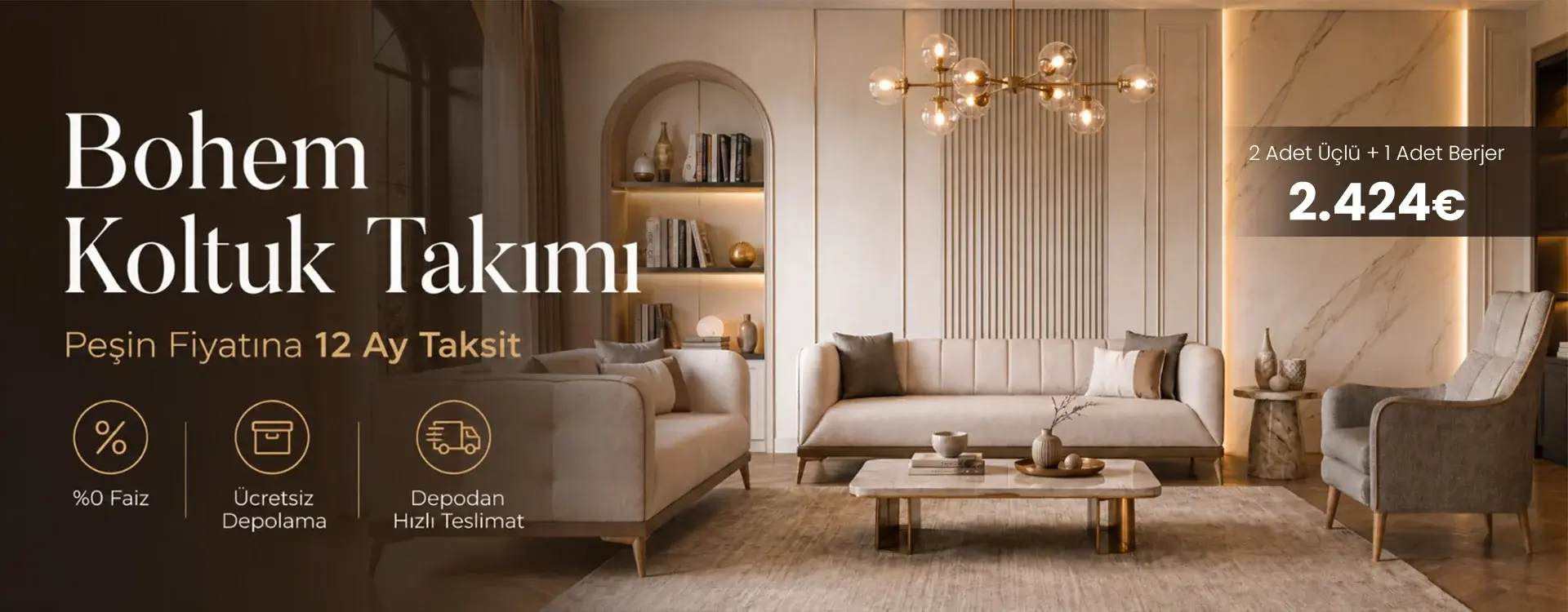 Bohem Koltuk Takımı