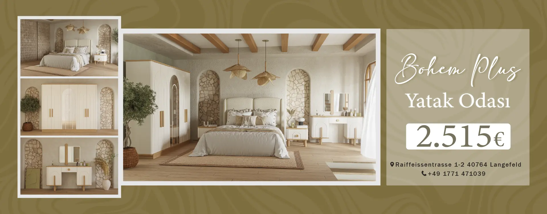 Bohem Plus Yatak Odası