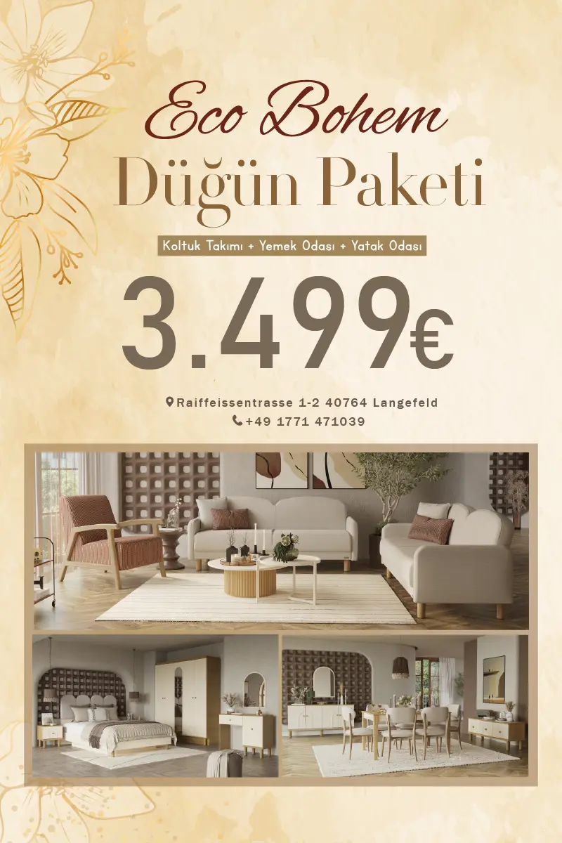 Eco Bohem Düğün Paketi