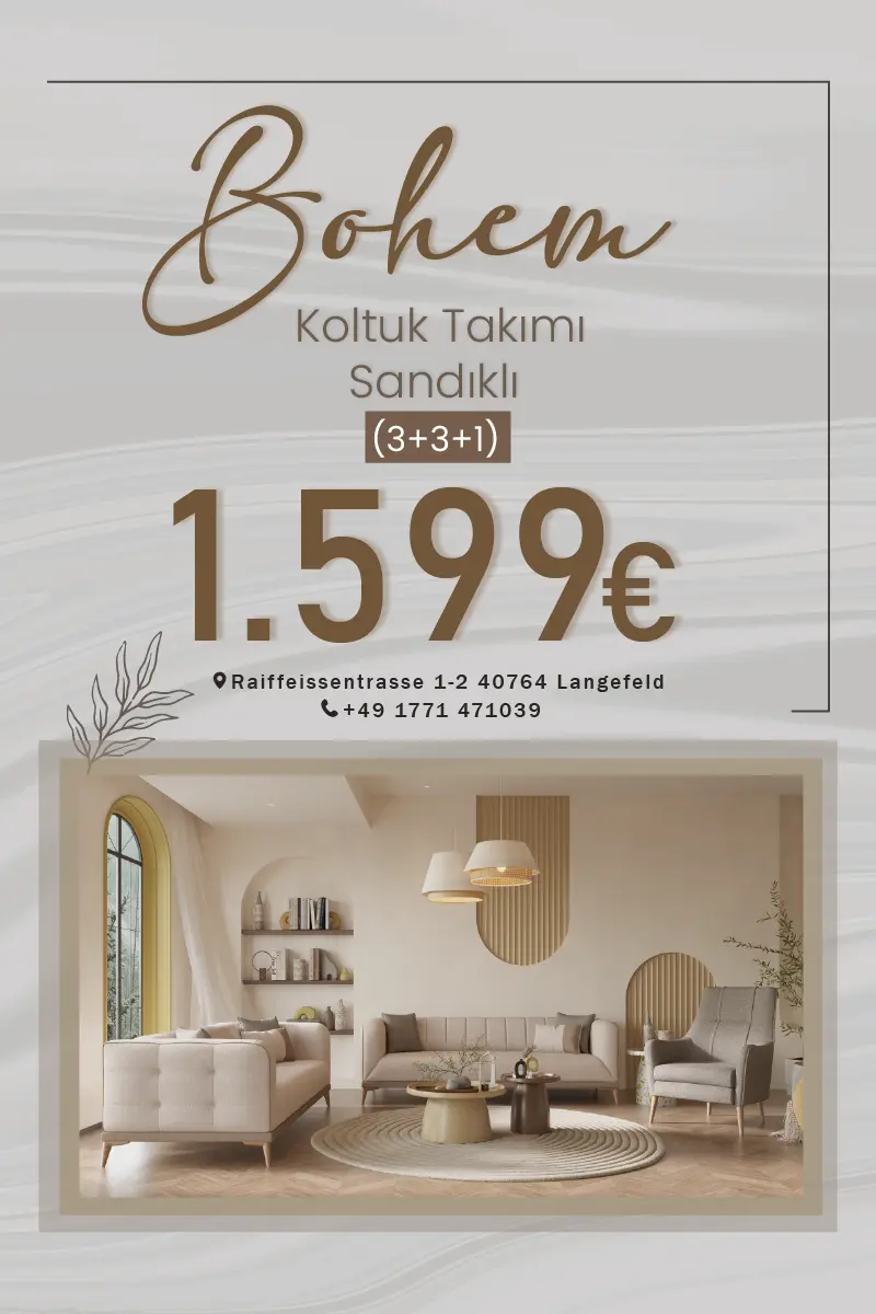 Bohem Koltuk Takımı