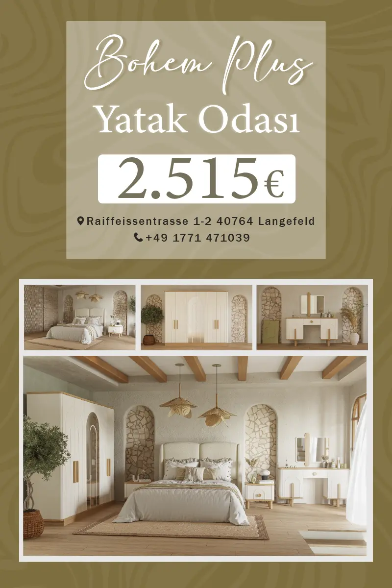 Bohem Plus Yatak Odası